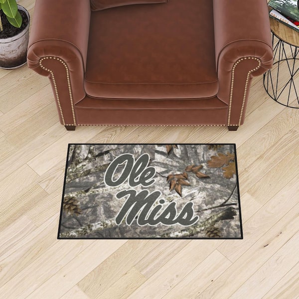 Officially Licensed NCAA Ole Miss Heavy Duty Door Mat