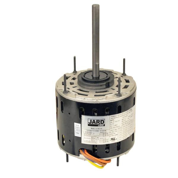 JARD 4-Speed 1/6-1/2 HP 115-Volt Multi-Horsepower Direct Drive Blower Motor