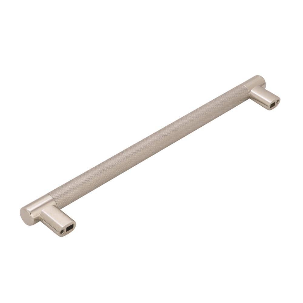 Polished Nickel Stainless Steel 10-1/16" Cabinet Pull Bar
