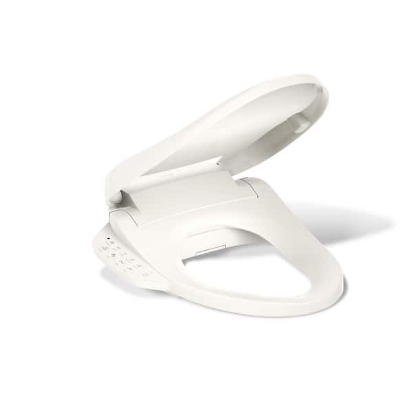 C3-155 Electric Bidet Seat for Elongated Toilets in Biscuit