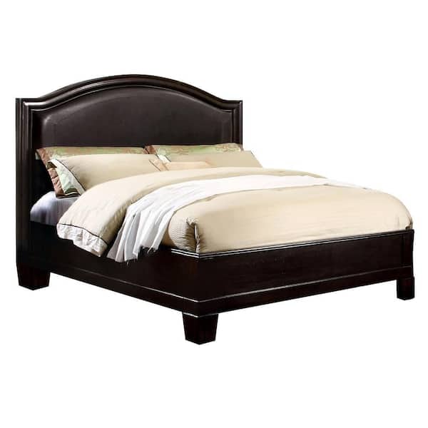 Unbranded Caleb Brown Wood Frame California King Platform Bed