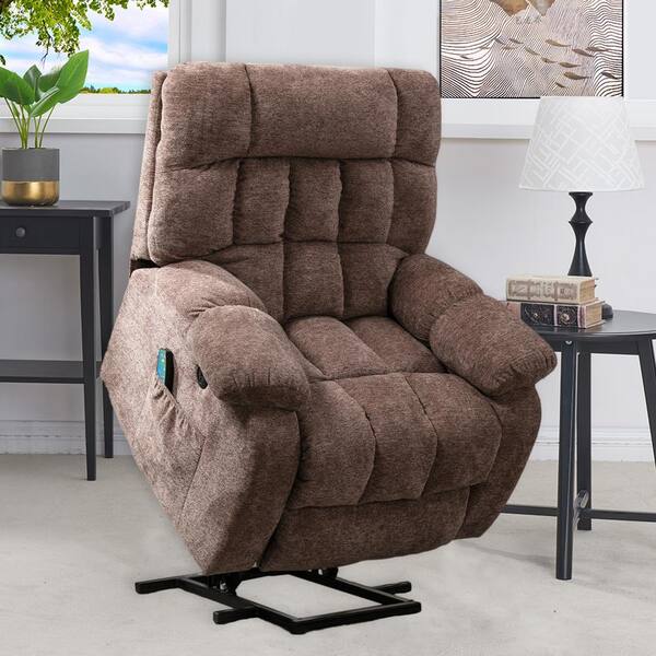 Ergode Recliner (Motion) Taupe Polished Microfiber, 1 - Kroger