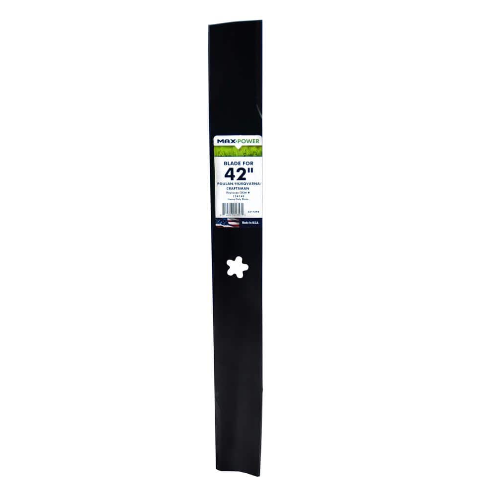 Heavy-Duty Blade for 42 in. Cut Craftsman, Husqvarna, Poulan Mowers Replaces OEM #'s 134149 and 532134149 price history on PriceWatchPro