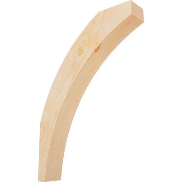 4"W x 20"D x 28"H Thorton Rough Sawn Knee Brace, Douglas Fir