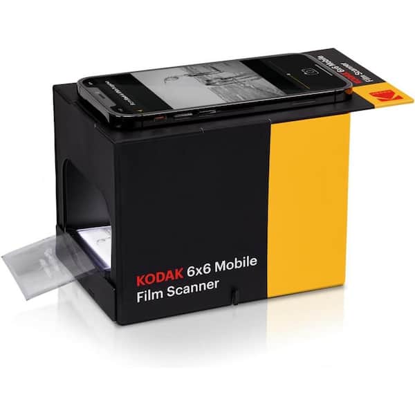 Kodak 6 x 6 Mobile Film Scanner, Save 6 x 6 Slides and Negatives [120 and 220 Formats] to Your Smartphone
