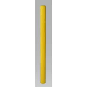 7 ft. x 6 in. Yellow Powder Coated On-Diameter 16-Gauge Concrete Bollard (5 Per Pallet)