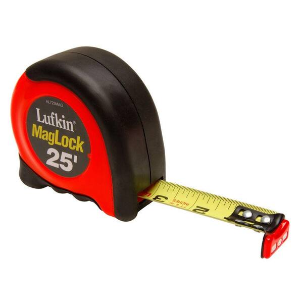 WEN 25 ft. Tape Measure with Automatic Brake and Dual-Release Triggers