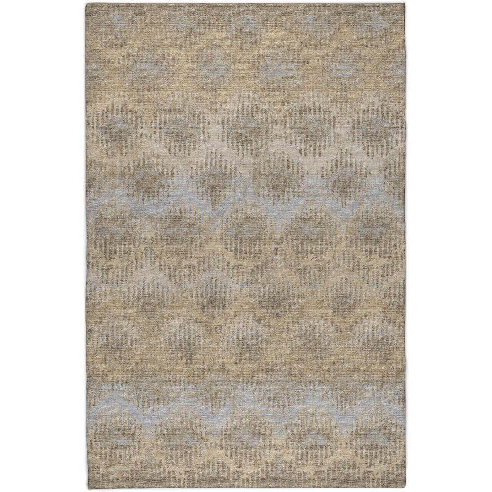 Dream Shag Premium Machine Washable Abstract ADS80 Earth 8 ft. x 10 ft. Area Rug price history on PriceWatchPro