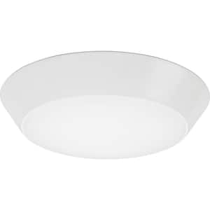 Contractor Select Versi Lite Series 13 in. 4000K Cool White Integrated 2000 Lumen LED Round Flush Mount Fixture