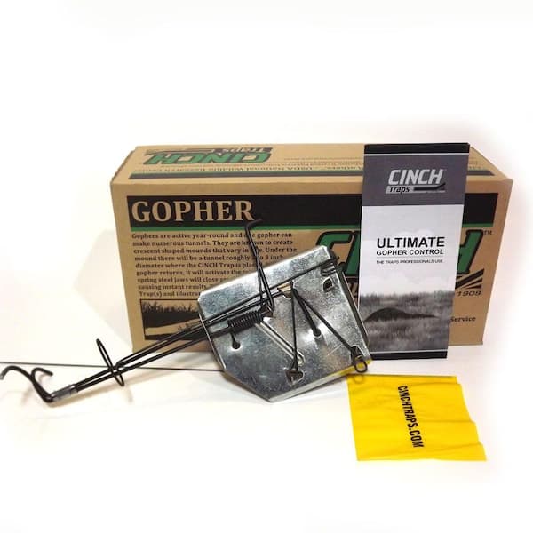 CINCH Traps 3-1/2 in. Large Gopher Trap