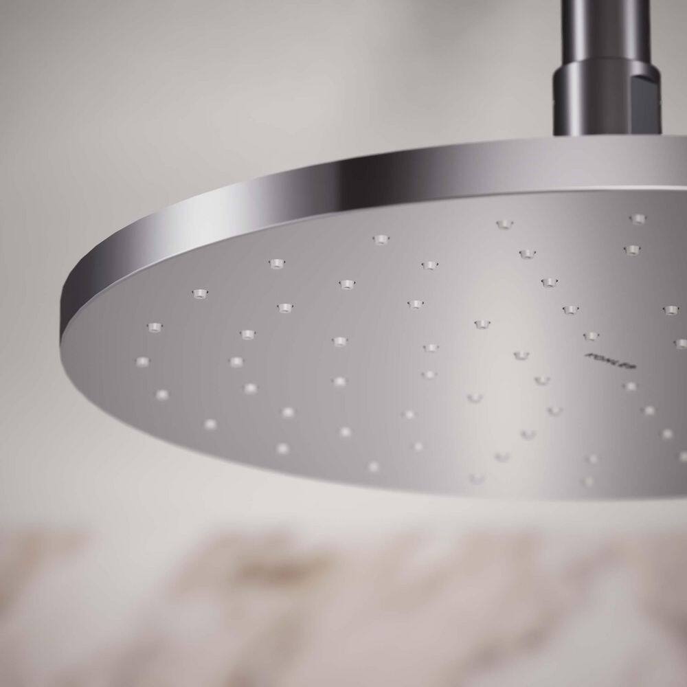 Polished Chrome 10" Round Ceiling Mounted Rain Showerhead