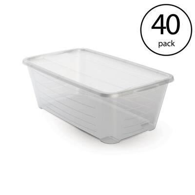 Rubbermaid shoe clearance box container