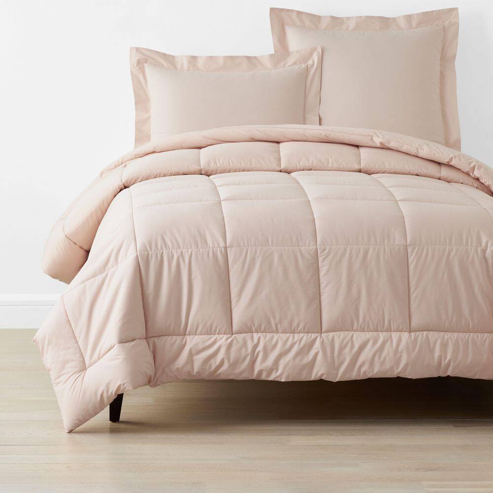 Company Cotton Peach Nectar King/California King Percale Comforter price history on PriceWatchPro