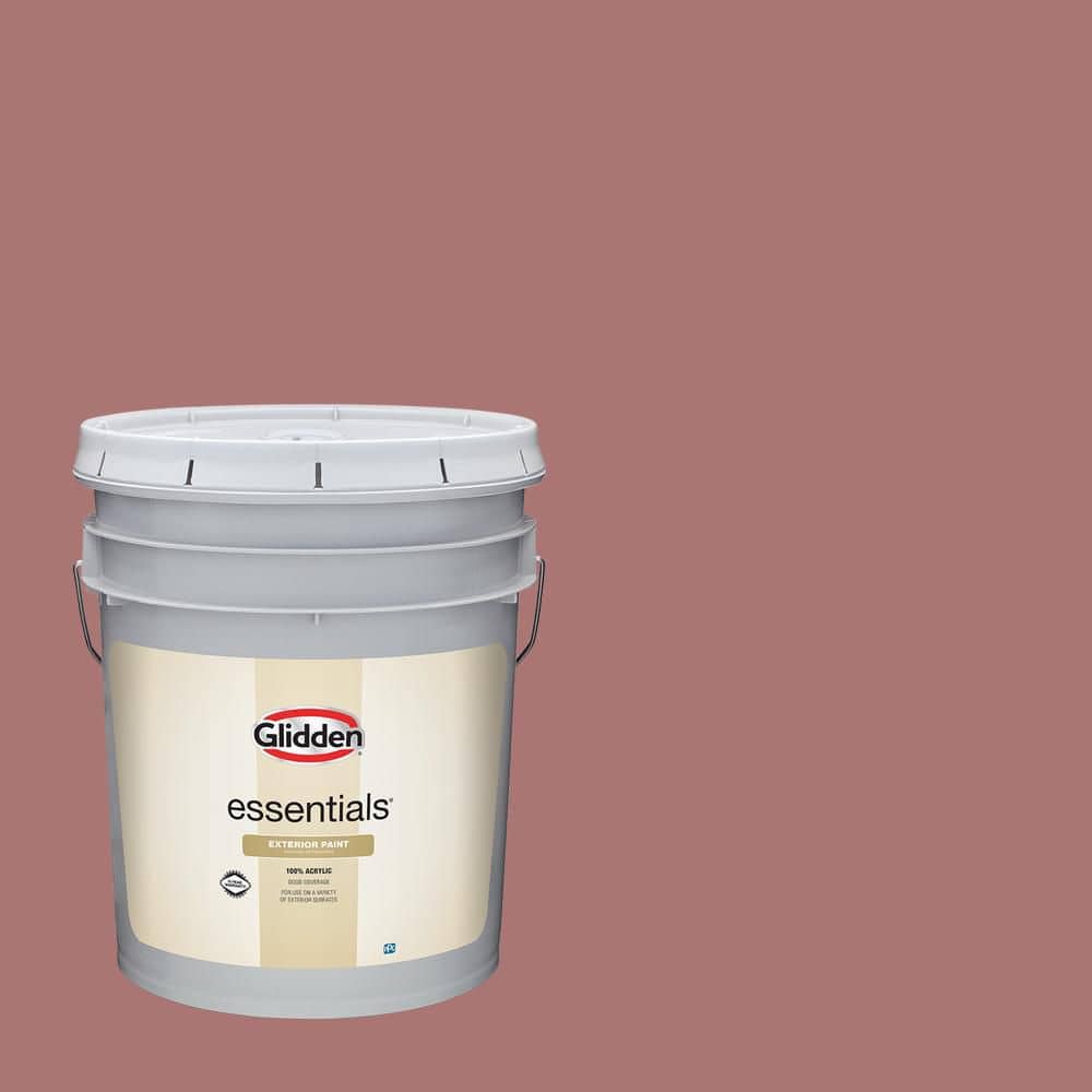Glidden Essentials 5-gal. Cinnamon Diamonds PPG1055-5 Flat