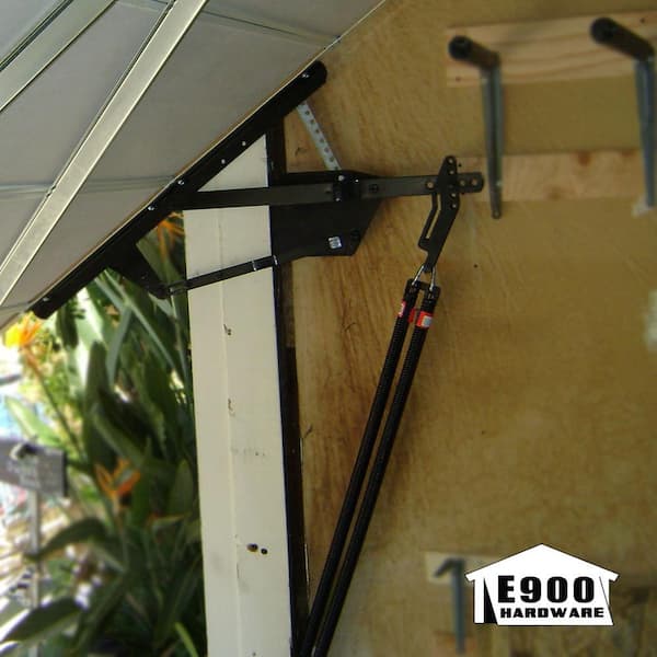 E900 Hardware SLR729 Lock-End (0.177-in #7 Wire) Black Steel Garage Door Extension Spring E900 Hardware SLR729 Lock-End (0.177-in #7 Wire) Black Steel Garage Door Extension Spring
