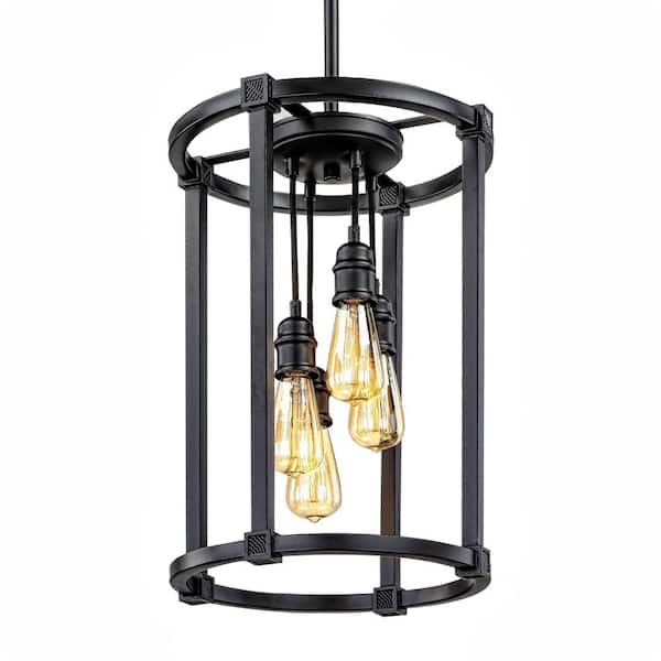 romaro row 6 light bronze pendant