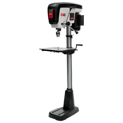 3/4 HP 15 in. Floor Standing Drill Press with LED worklight, 16-Speed, 115-Volt, JDP-15F