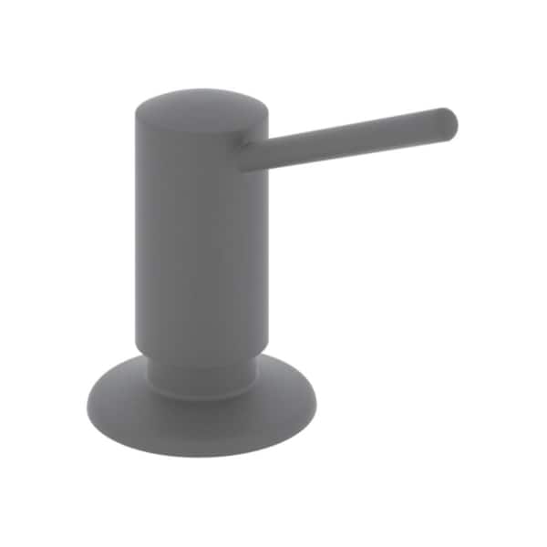 De Lux Ii Shrouded Soap/Lotion Dispenser With 3" Reach And One Touch System In Matte Black