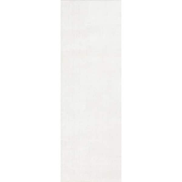 Argelia Solid Machine Washable Area Rug Grey 2 ft. x 8 ft.  Area Rug