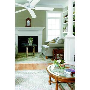 Contractor's Choice 52 in. Indoor White Finish Ceiling Fan