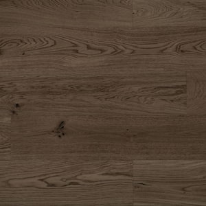 Desert Shadow Hickory 9/16 in T x 8.66 in. W Tongue and Groove W-Brushed Engineered Hardwood Flooring (31.25 sqft/case)
