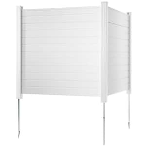 VEVOR Outdoor Privacy Screens 50 in. W x 50 in. H Air Conditioner Fence ...
