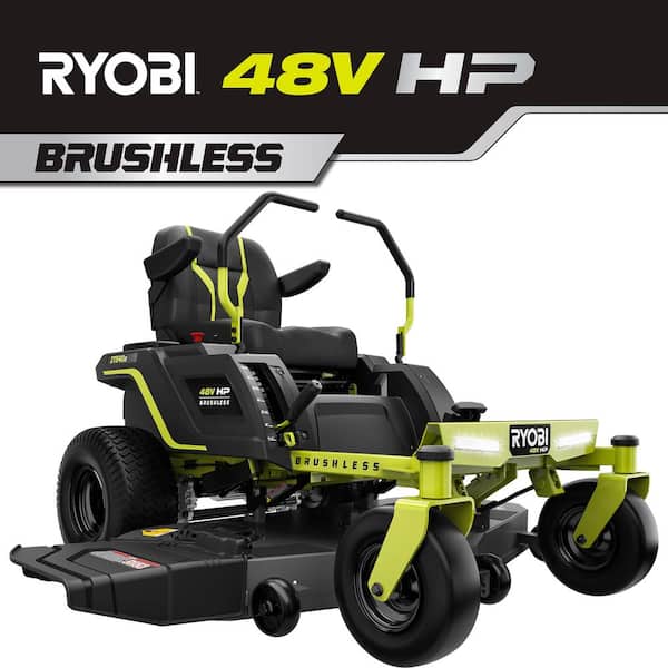 Ryobi HP Brushless 54-Inch Electric Zero Turn Mower Review RY48140