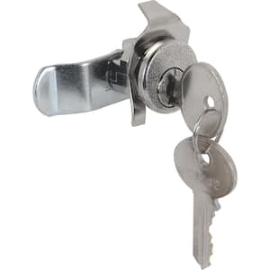 5-Pin Tumbler Diecast Nickel-Plated Mailbox Lock, Bommer