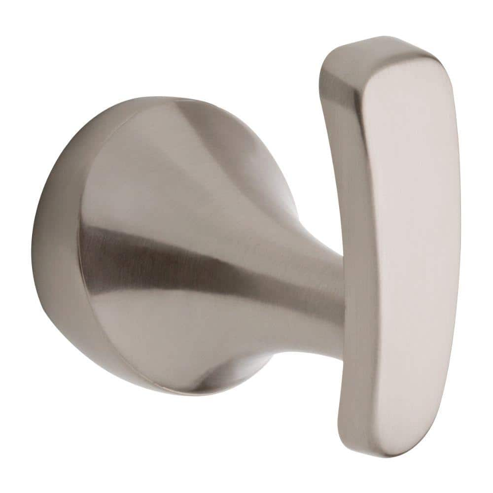 Delta Merge Single Towel Hook in SpotShield Brushed Nickel MER35-BN ...