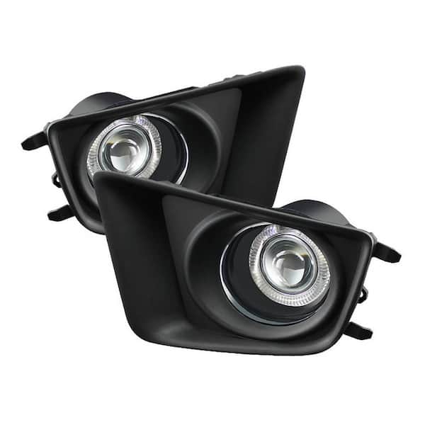 Spyder Auto Toyota Tacoma 2012-2015 Halo Projector Fog Lights w/Switch - Clear