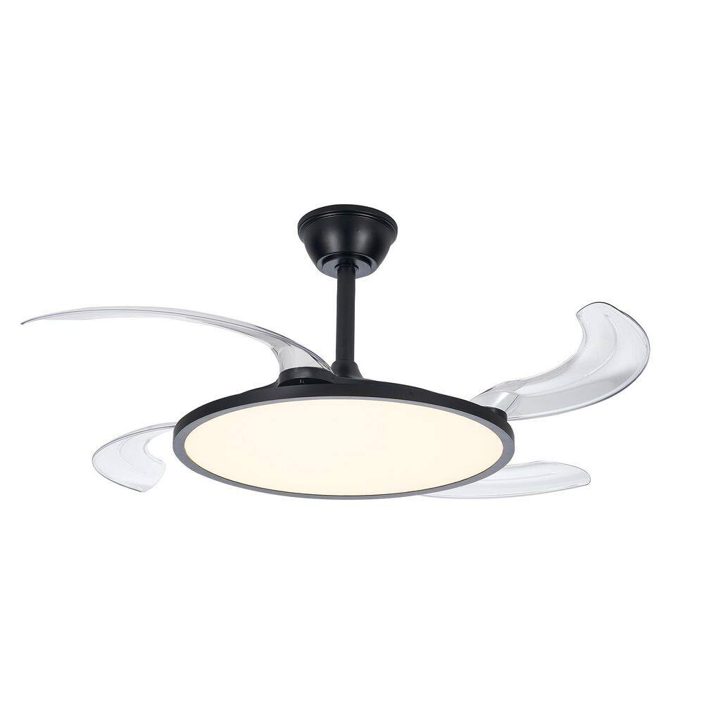 42 in. LED Indoor Black Ceiling Fan with 3 CCT and Remote/APP Controls price history on PriceWatchPro