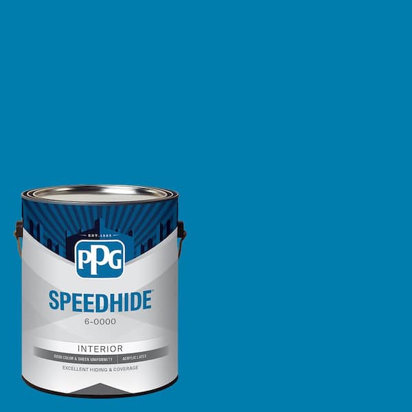 SPEEDHIDE 1 gal. PPG1237-7 Neptune Satin Interior Paint