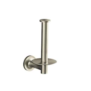 Purist Recessed Toilet Paper Holder in Vibrant Brushed Nickel