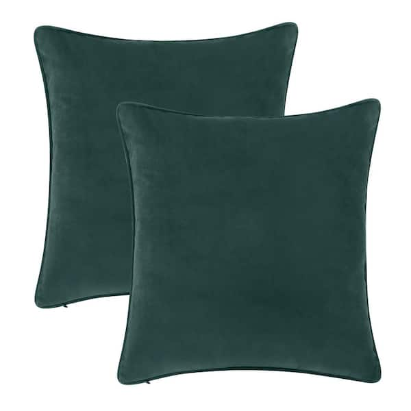 Forest green throw pillow covers sale