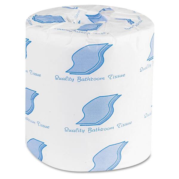 GEN Standard Bath Tissue 2-Ply 3" x 4 1/2" White Individually Wrapped 96/Carton 