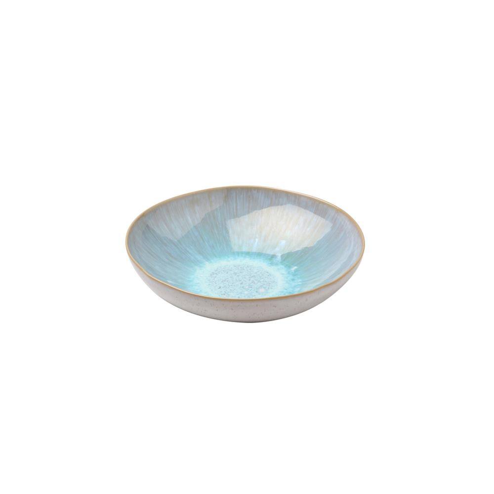 CASAFINA Ibiza 24 fl. oz. Sea Ceramic Stoneware Pasta Bowl (Set of 6 ...