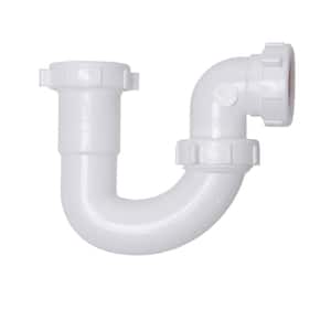 1-1/2 in. 90-Degree Repair Trap with Slip Joint Elbow and PVC Elbow Pipe
