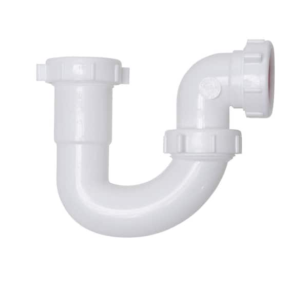 Oatey 1-1/2 in. 90-Degree Repair Trap with Slip Joint Elbow and PVC Elbow Pipe