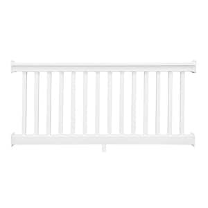 Riviera 3 ft. H x 4 ft. W White Vinyl Railing Kit