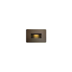 Hinkley 240-Lumen 4-Watt Bronze Low Voltage Hardwired LED Outdoor Step and  Stair light (3000 K) in the Deck Lights department at