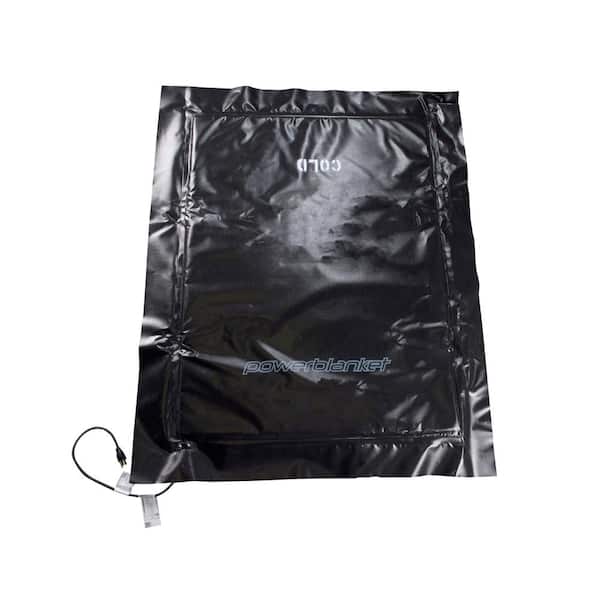 Insulated & Heated Concrete Curing Blanket, 3 ft. x 4 ft., Fixed Temp 100°F, Cures Concrete 2.8x Faster in Cold-Weather
