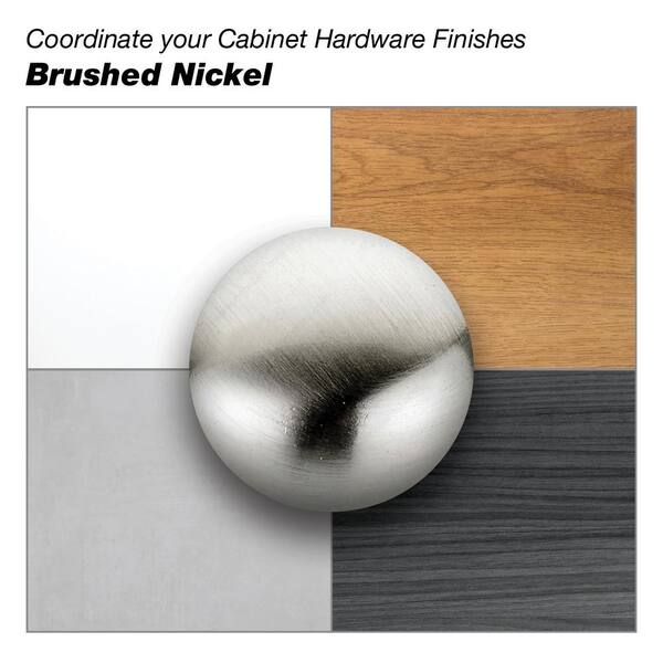 Richelieu Hardware 5-1/16 in. (128 mm) Modern Brushed Nickel Richelieu Hardware 5-1/16 in. (128 mm) Modern Brushed Nickel