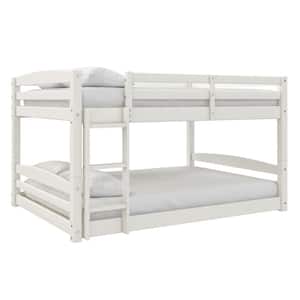 Noma White Full-Over-Full Floor Bunk Bed