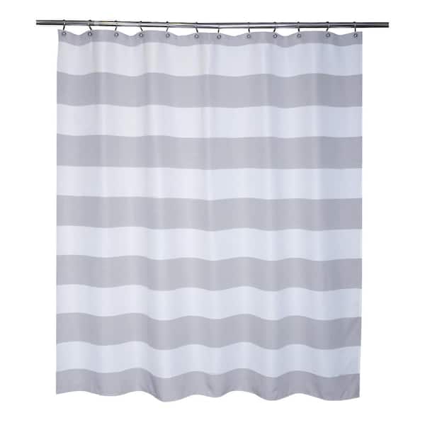Have A Question About 71 In X, Gray Horizontal Striped Shower Curtain