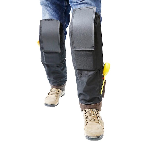 Bradz Self-Supporting knee Pads water proof Open behind the knee contruction. 