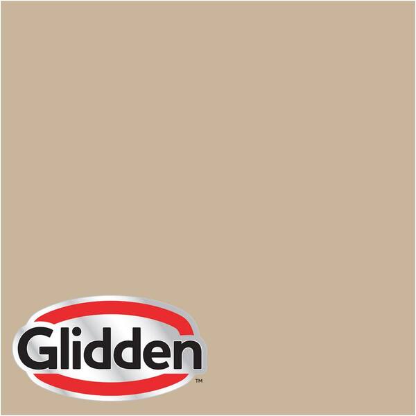 Glidden Premium 1 gal. #HDGWN33U Traditional Tan Flat Interior Paint with Primer