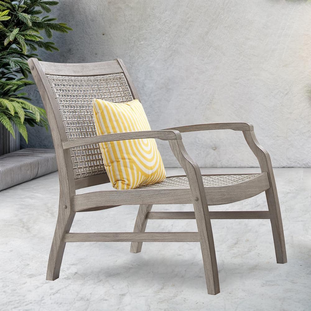 Cambridge Casual Zuma Teak Wood Outdoor Lounge Chair 121313-TW-WT-XX-WG -  The Home Depot