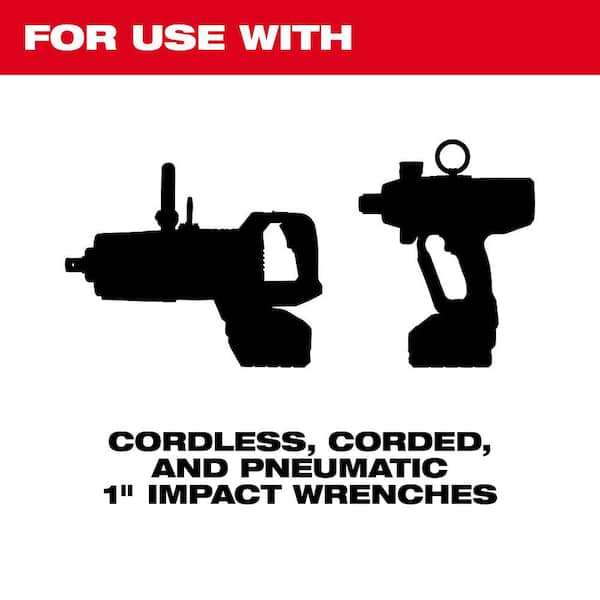 SHOCKWAVE 1 in. Drive 1-5/16 in. Deep Impact Socket