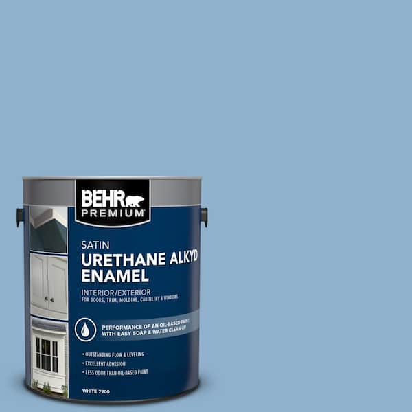 1 gal. #M510-3 Sailors Knot Urethane Alkyd Satin Enamel Interior/Exterior Paint