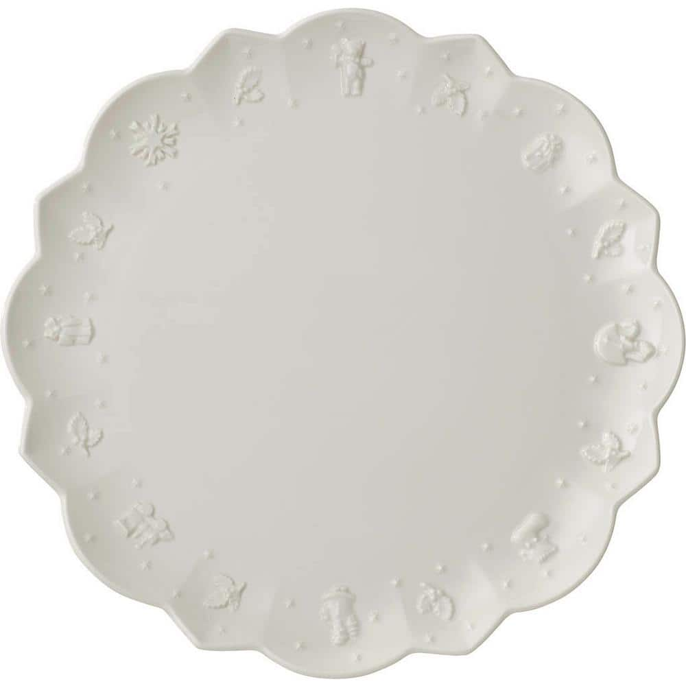 Villeroy & Boch Toy's Delight Royal Classic 11.5 in. White Dinner Plate  1486582620 - The Home Depot